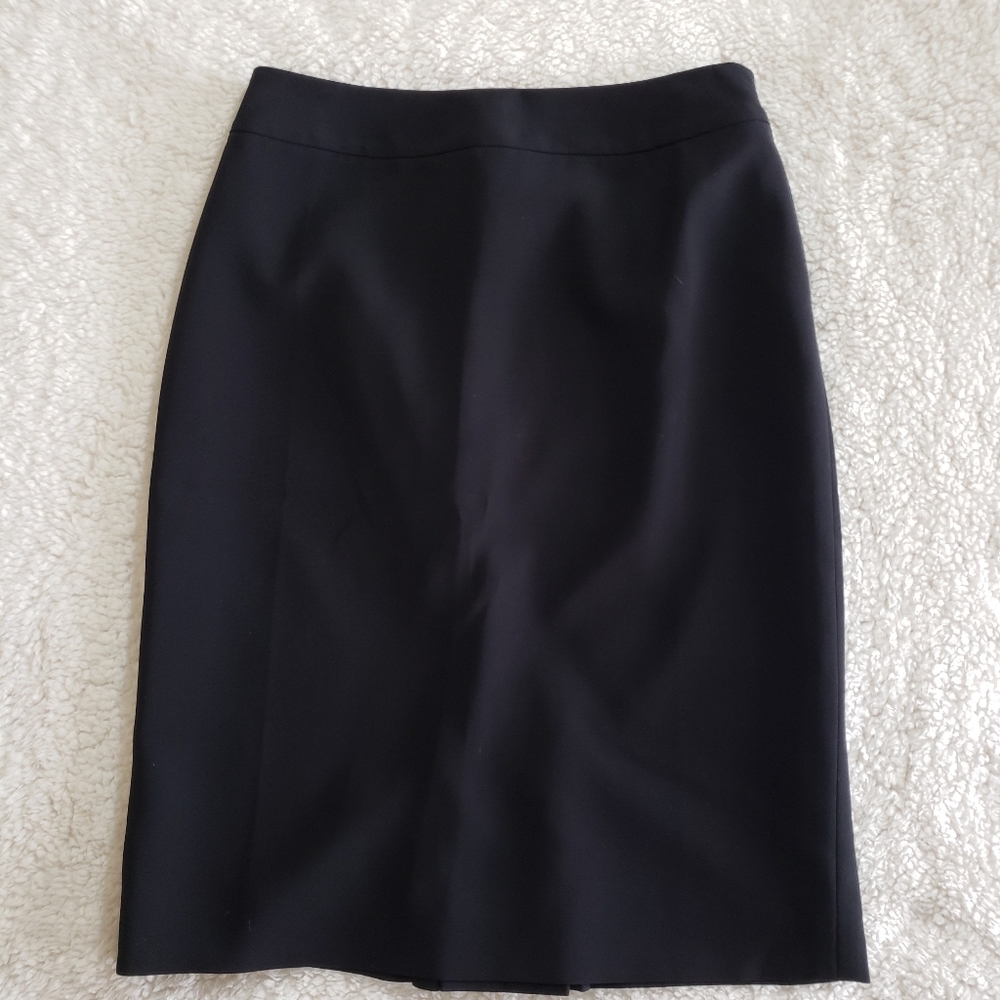 Ann Taylor Black Pencil Skirt